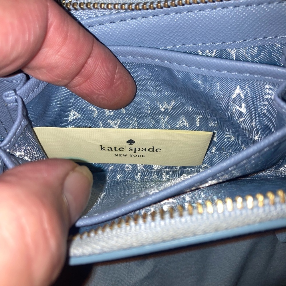 Kate Spade Light Blue Wallet - Picture 5 of 10